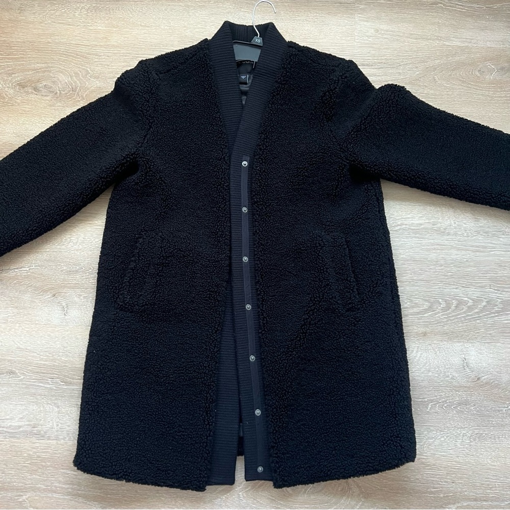 Bernardo Black Sherpa Jacket